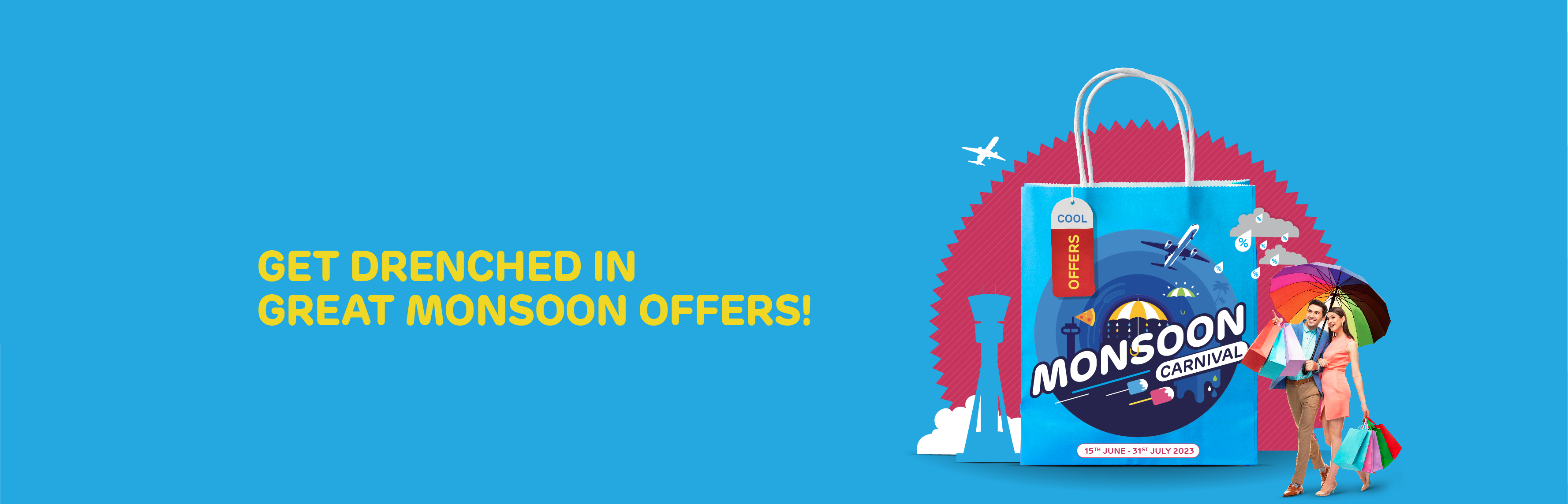 Mumbai Airport Monsoon Carnival Get Upto 20 Off On Your Favourite Brands